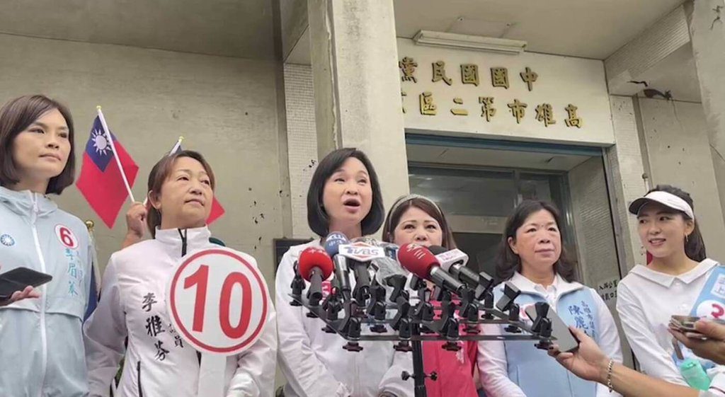 綠營多人角逐高雄市長 柯志恩:藍營照節奏努力 綠營多人角逐高雄市長 柯志恩:藍營照節奏努力