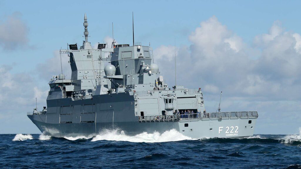 德軍艦不顧北京反對穿越台海 德總理:是國際水域 德軍艦不顧北京反對穿越台海 德總理:是國際水域