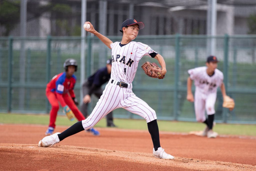 橋本翔太朗6局完封古巴 U12世界盃日本2連勝 橋本翔太朗6局完封古巴 U12世界盃日本2連勝