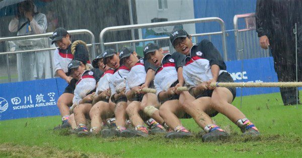 世運會台灣女子拔河隊全勝摘金 締造6連霸壯舉 世運會台灣女子拔河隊全勝摘金 締造6連霸壯舉