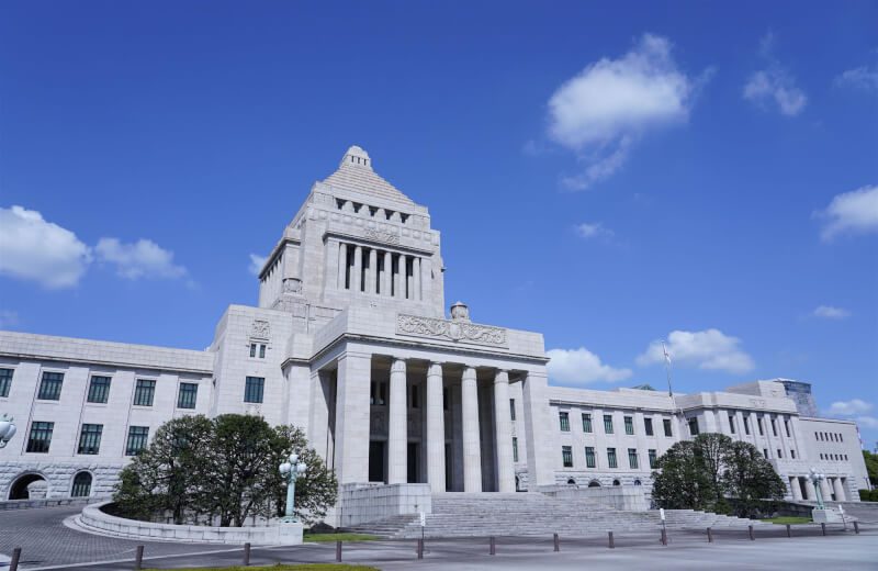 日本國會議事堂。（共同社）