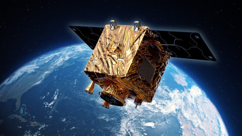 齊柏林衛星模擬圖。（國家太空中心提供）