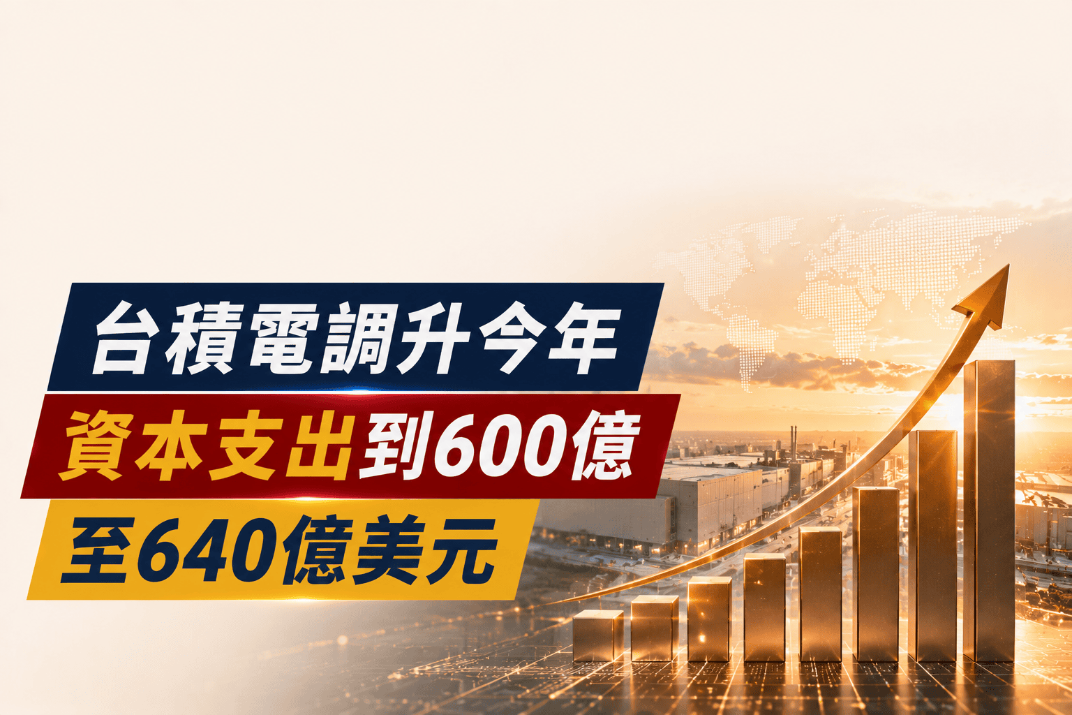 台積電調升今年資本支出到600億至640億美元 | 產經 | 中央社 CNA 台積電調升今年資本支出到600億至640億美元 | 產經 | 中央社 CNA