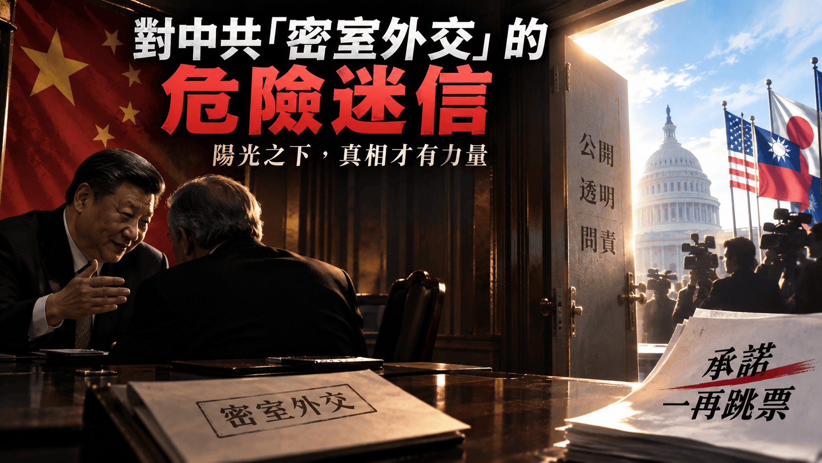 【名家專欄/余茂春Miles Yu】對中共「密室外交」的危險迷信 20260902 【名家專欄/余茂春Miles Yu】對中共「密室外交」的危險迷信 20260902