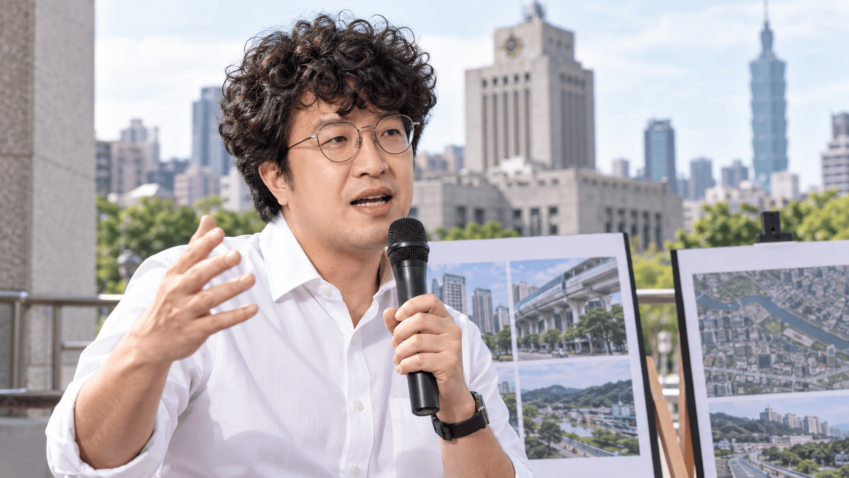 市政配套與政策辯論的AI寫實示意圖