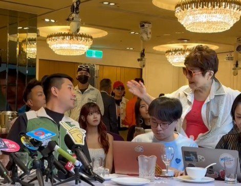 公益影集發表會 楊燕遲到、打岔還挑戰陳聖文是否同意鞭刑? 公益影集發表會 楊燕遲到、打岔還挑戰陳聖文是否同意鞭刑?