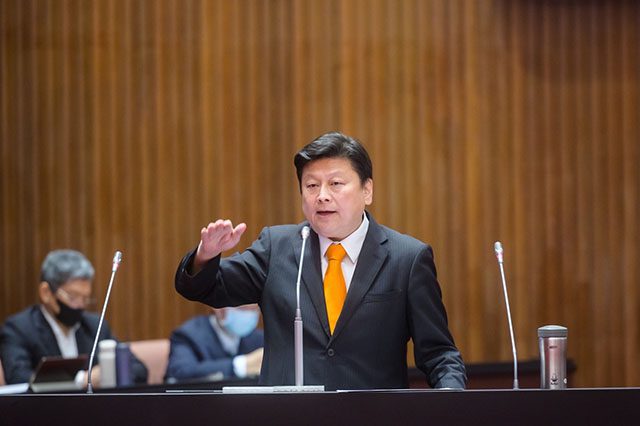 「環島高鐵」「國道六號」提案 藍甲動一讀交付委員會 「環島高鐵」「國道六號」提案 藍甲動一讀交付委員會