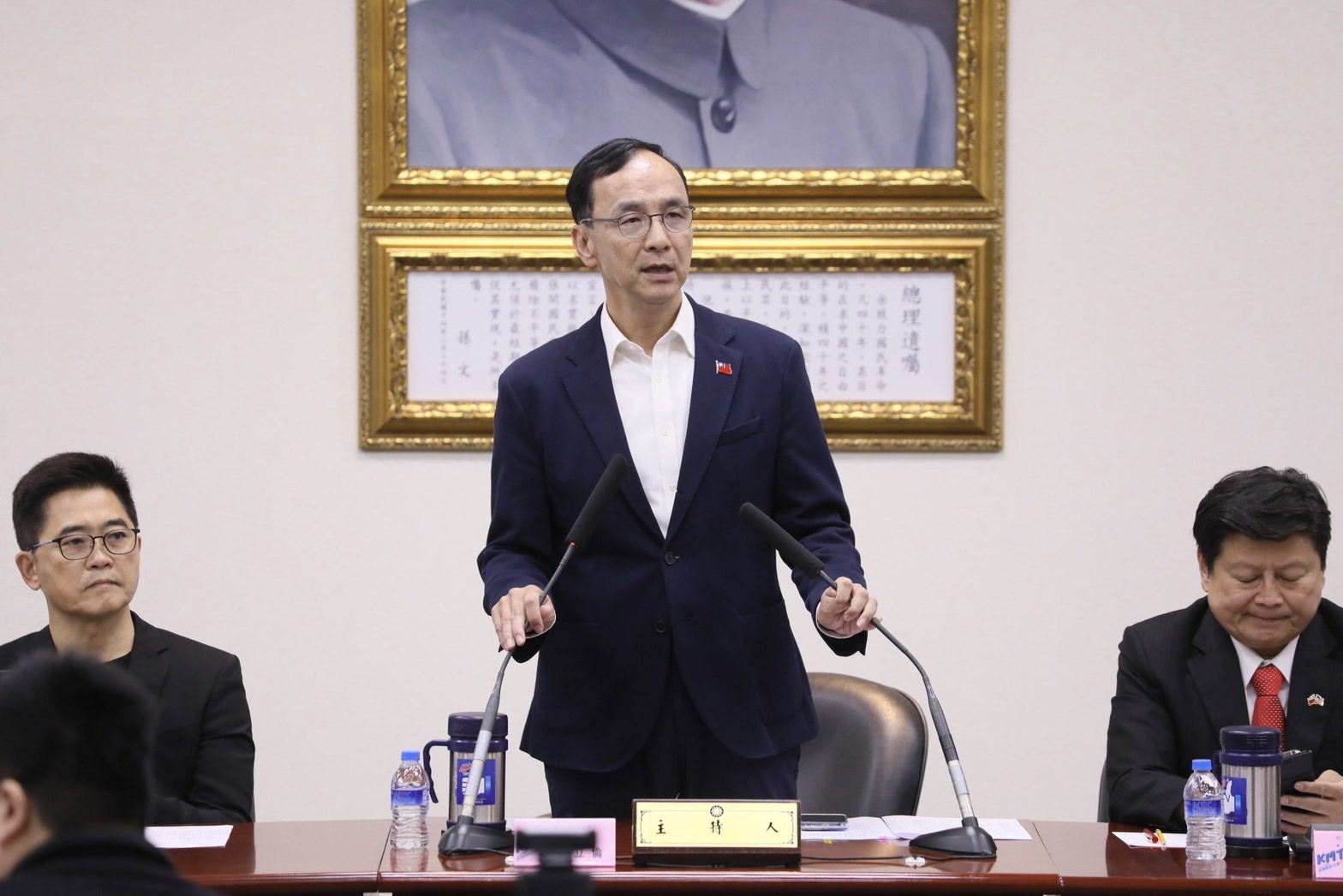 朱立倫批民進黨戰狼個性 疾呼「黨產全部沒收還不夠,還要繼續追殺嗎?」 朱立倫批民進黨戰狼個性 疾呼「黨產全部沒收還不夠,還要繼續追殺嗎?」