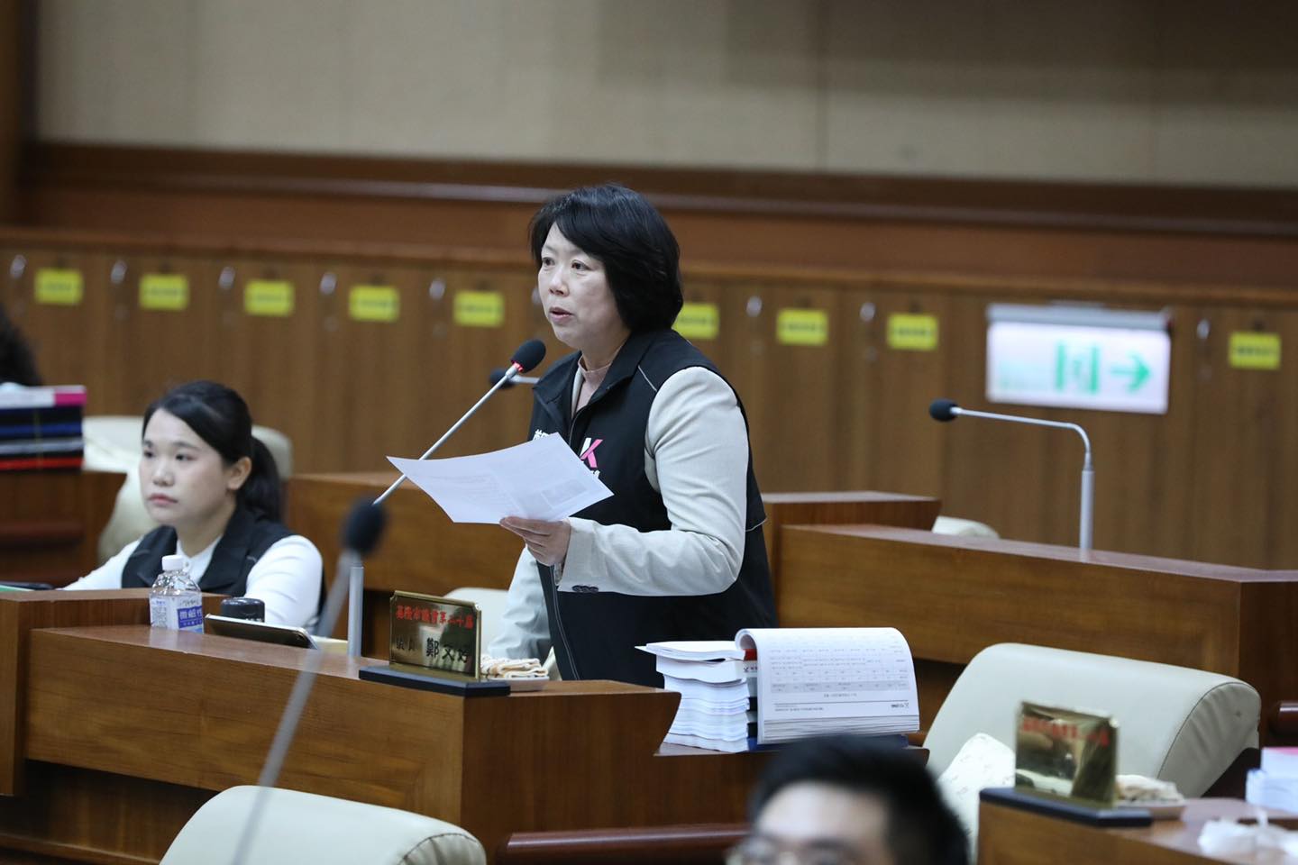 楊寶楨接基隆「政策」大使 鄭文婷:原本發言人不了解政策嗎? 楊寶楨接基隆「政策」大使 鄭文婷:原本發言人不了解政策嗎?