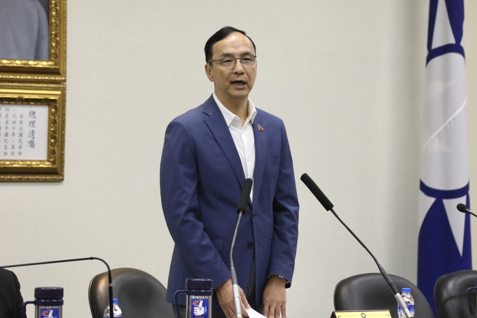 賴政府「卓鄭配」 朱立倫：聽話內閣 離民意非常遠