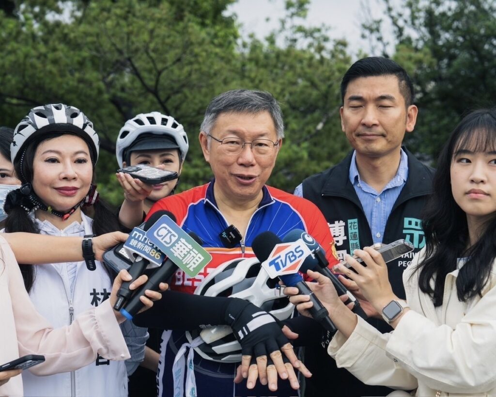 柯文哲：民眾黨優先推動花東快、環島高鐵有點天馬行空