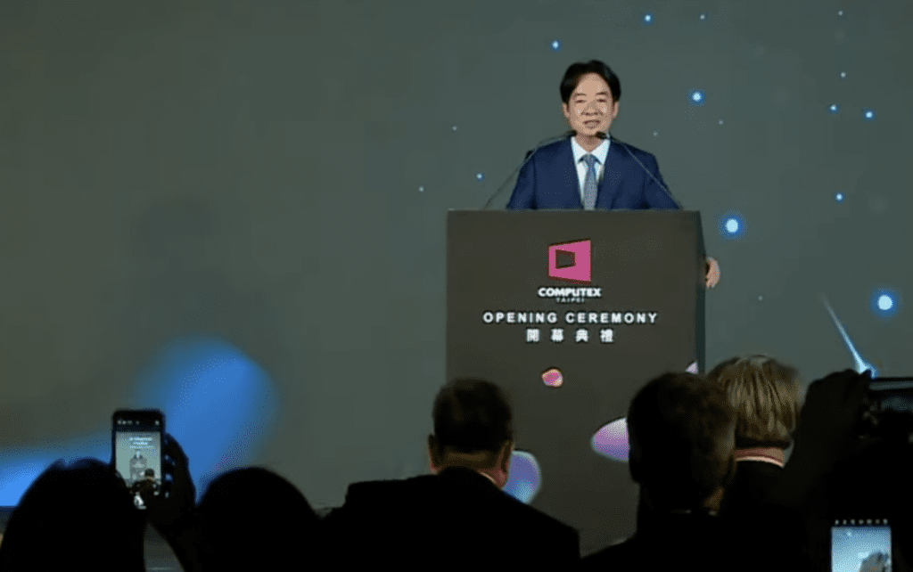 賴清德出席COMPUTEX 2024  趁機邀請國外企業「投資台灣」