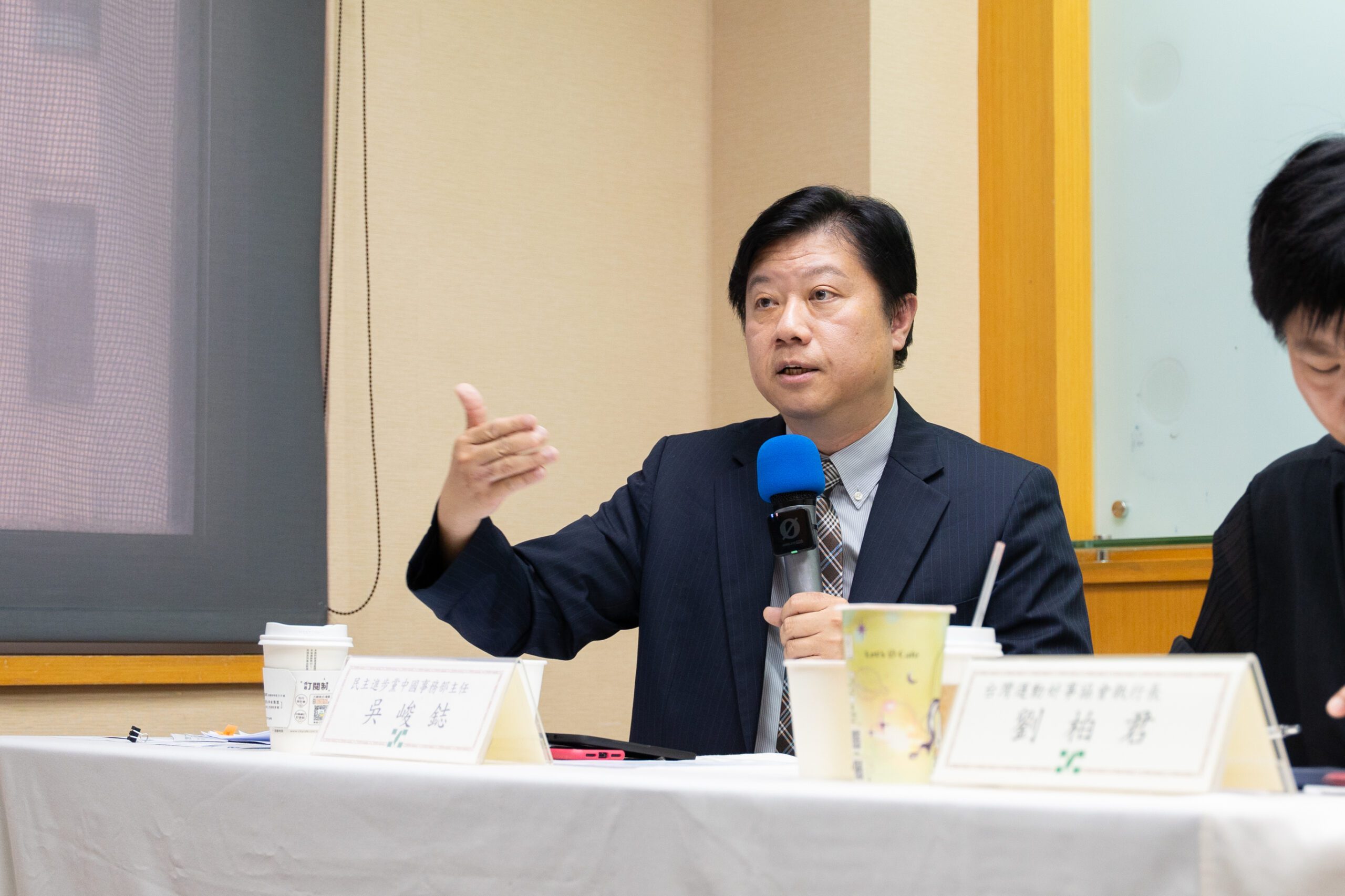 兩岸政黨層面交流有望展開? 民進黨吳峻鋕:「無法透露」 兩岸政黨層面交流有望展開? 民進黨吳峻鋕:「無法透露」