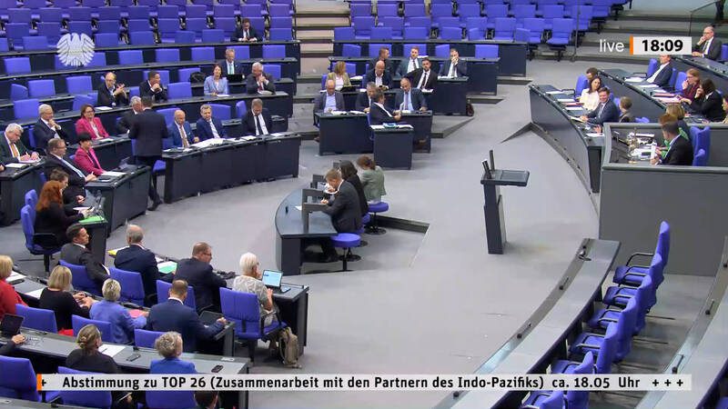 德國「紅綠燈」執政聯盟通過友台決議 強調重視台海和平