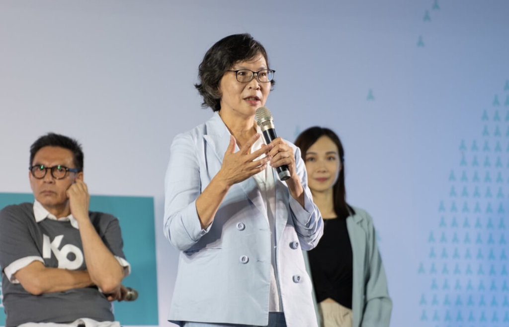 蔡壁如受訪談黨務 中市府:上班時間不談論政治 蔡壁如受訪談黨務 中市府:上班時間不談論政治