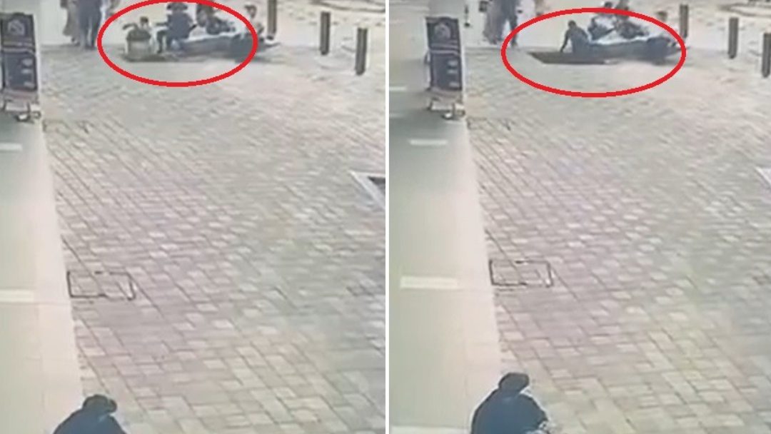 大馬道路突現天坑 女遊客跌落失蹤逾12小時生死未卜