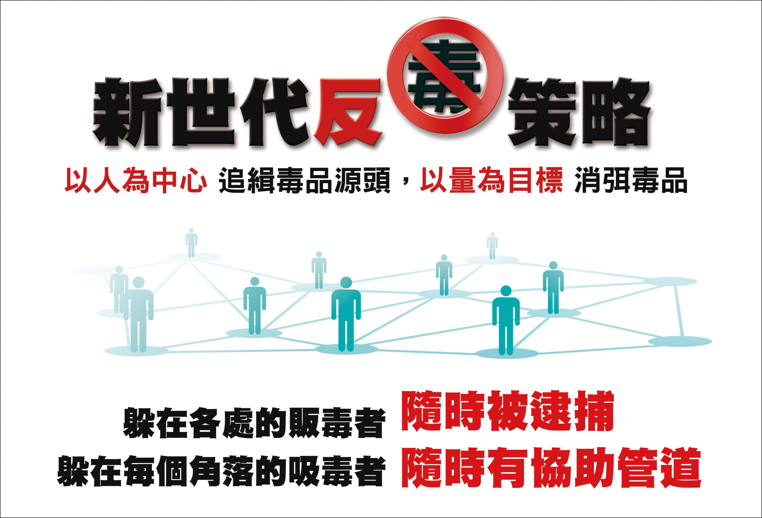內政部:毒品防制有效降低 初次施用者減6成 內政部:毒品防制有效降低 初次施用者減6成