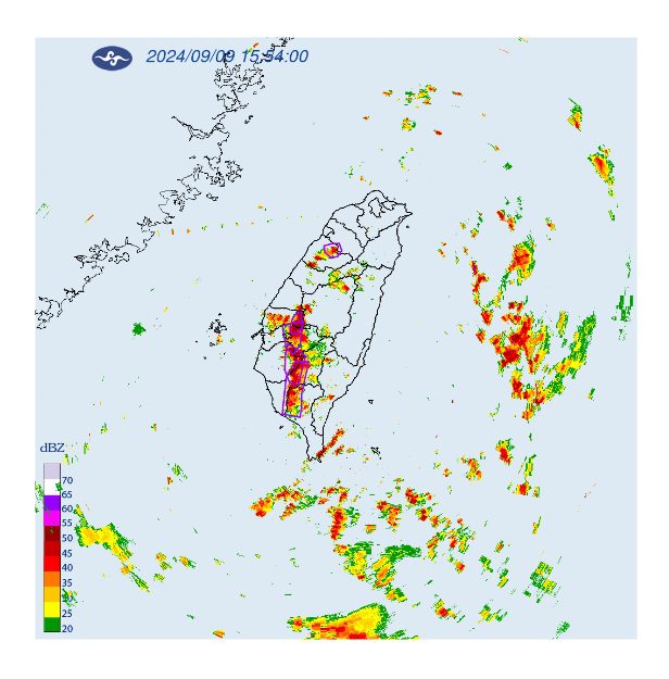 午後對流旺盛 苗栗以南等10縣市大雨特報 午後對流旺盛 苗栗以南等10縣市大雨特報