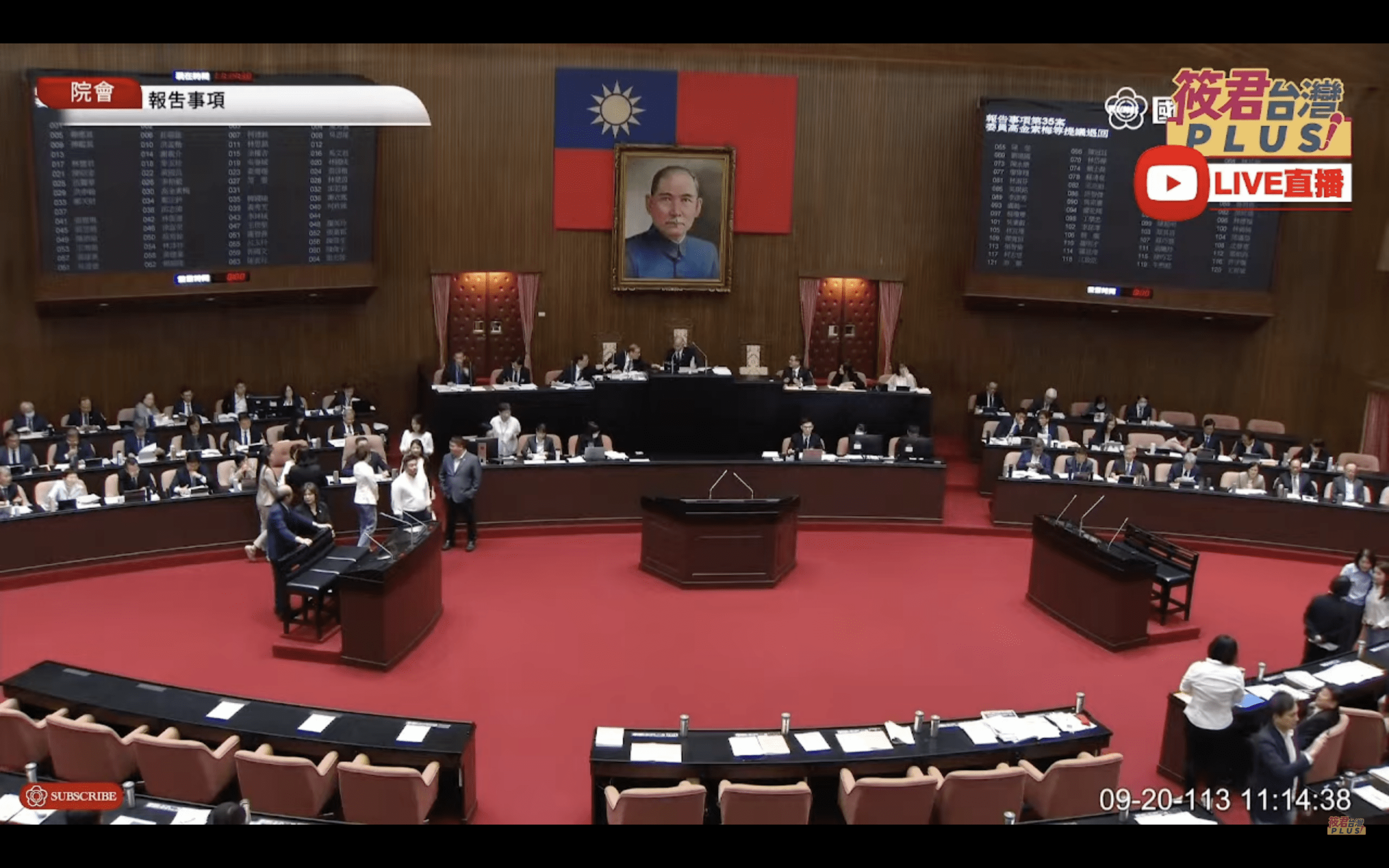 立院開議即上演表決戰 總預算案遭「藍白合」退回程序委員會 立院開議即上演表決戰 總預算案遭「藍白合」退回程序委員會