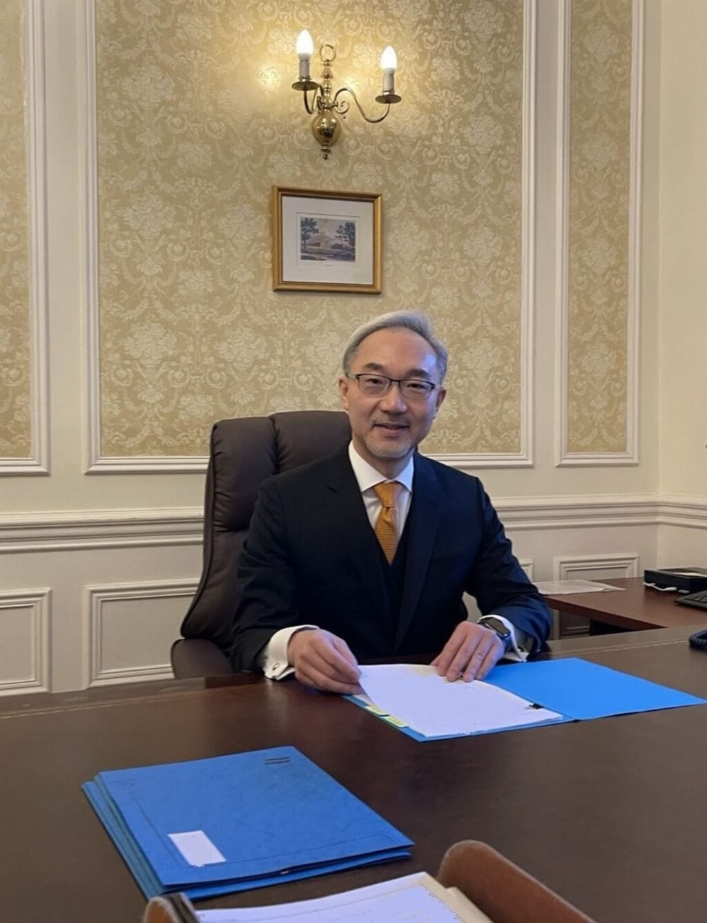 駐英代表姚金祥受訪 籲英國支持台灣參與INTERPOL 駐英代表姚金祥受訪 籲英國支持台灣參與INTERPOL