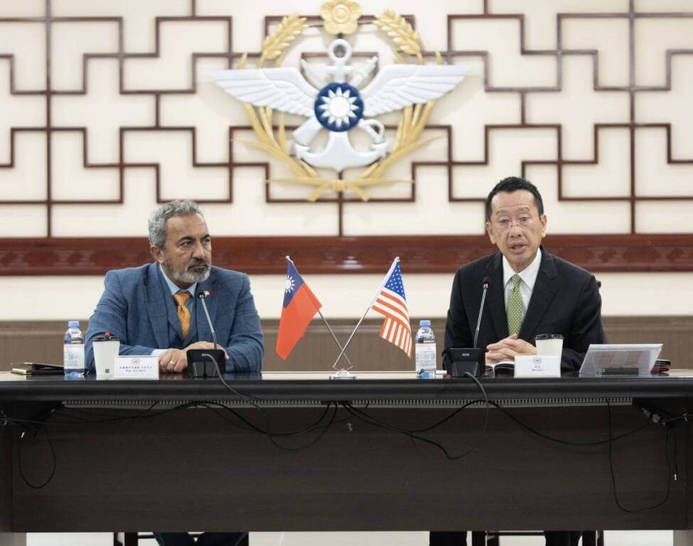 顧立雄見美眾院訪團 感謝支持台灣安全 顧立雄見美眾院訪團 感謝支持台灣安全