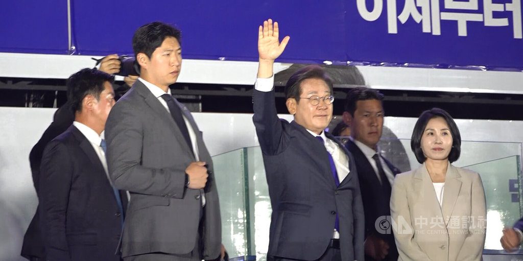 朱立倫賀李在明當選總統 稱韓國要平衡美中是新趨勢 朱立倫賀李在明當選總統 稱韓國要平衡美中是新趨勢