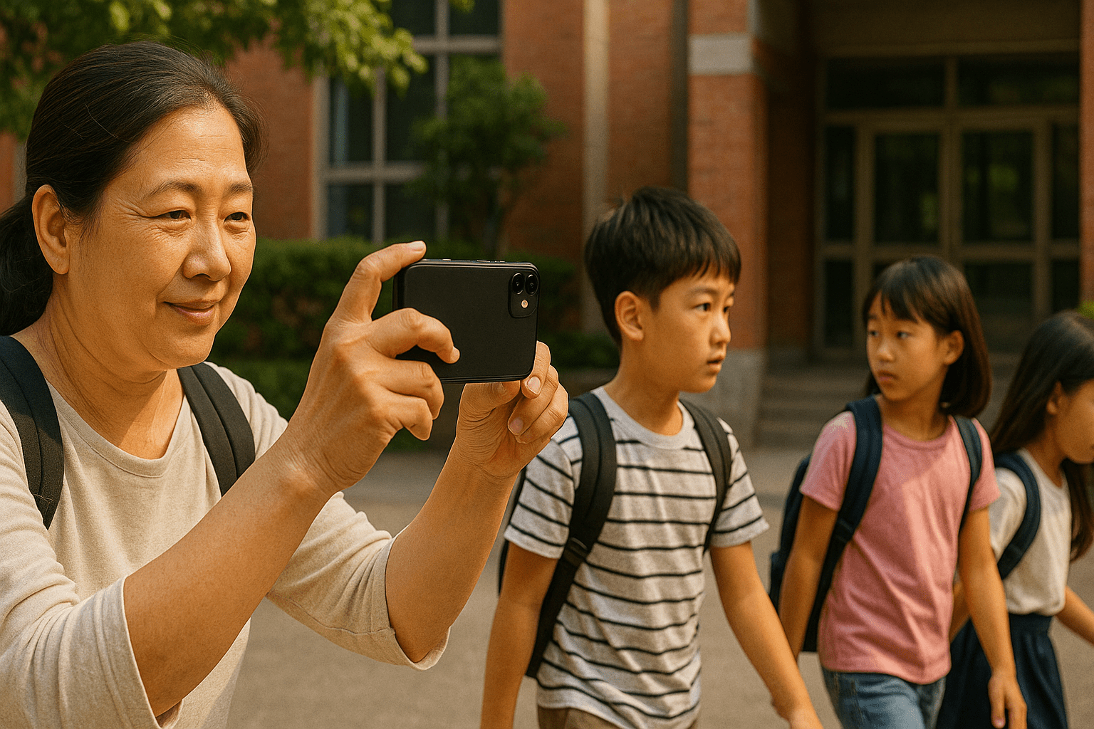陸配拍小學生 調查局關切有無境外敵對勢力犯罪 陸配拍小學生 調查局關切有無境外敵對勢力犯罪