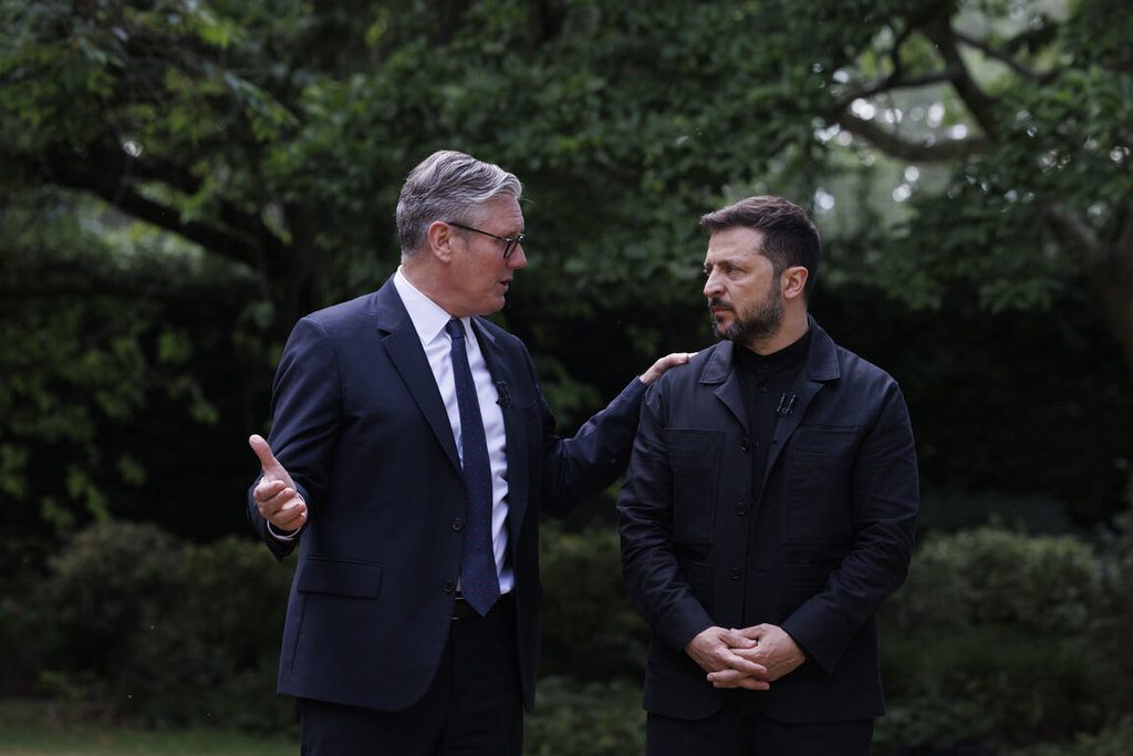 英相施凱爾與澤倫斯基通話 觸及烏克蘭反貪腐議題 英相施凱爾與澤倫斯基通話 觸及烏克蘭反貪腐議題