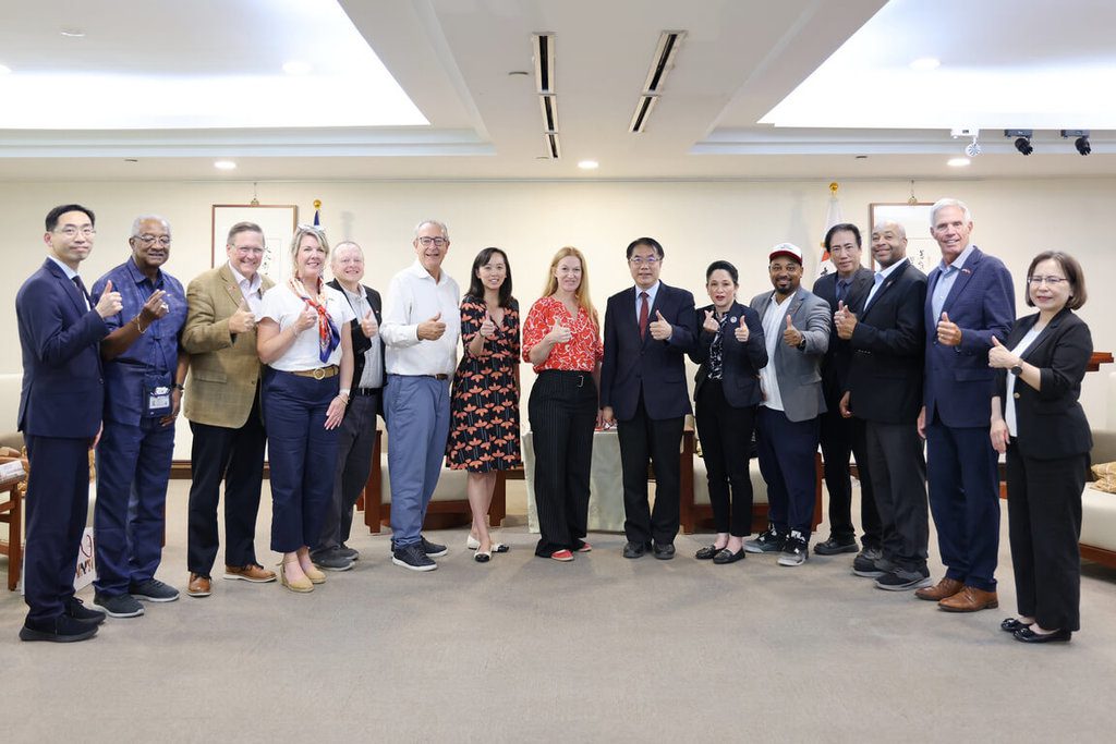 美國中西部州議會領袖訪台南 黃偉哲盼鞏固夥伴關係 美國中西部州議會領袖訪台南 黃偉哲盼鞏固夥伴關係