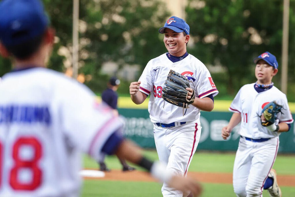 鍾定栩微笑化解危機 U12世界盃台灣勝古巴 鍾定栩微笑化解危機 U12世界盃台灣勝古巴