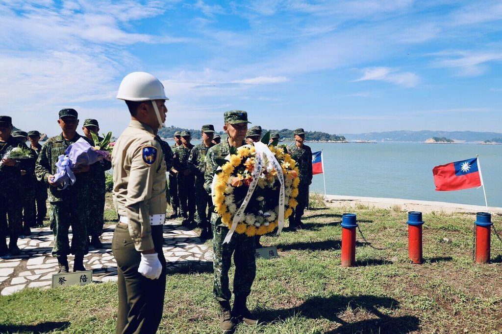 大二膽戰役75週年 金防部:民主自由堡壘不變 大二膽戰役75週年 金防部:民主自由堡壘不變