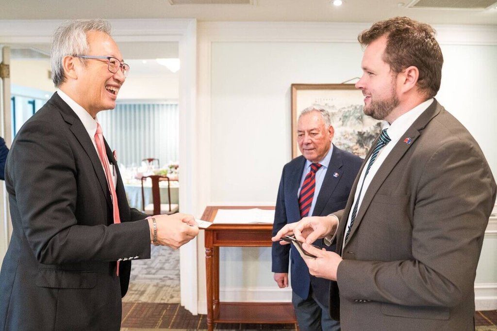 歐洲議會「歐洲愛國者黨團」訪台 吳志中盼交流深化 歐洲議會「歐洲愛國者黨團」訪台 吳志中盼交流深化