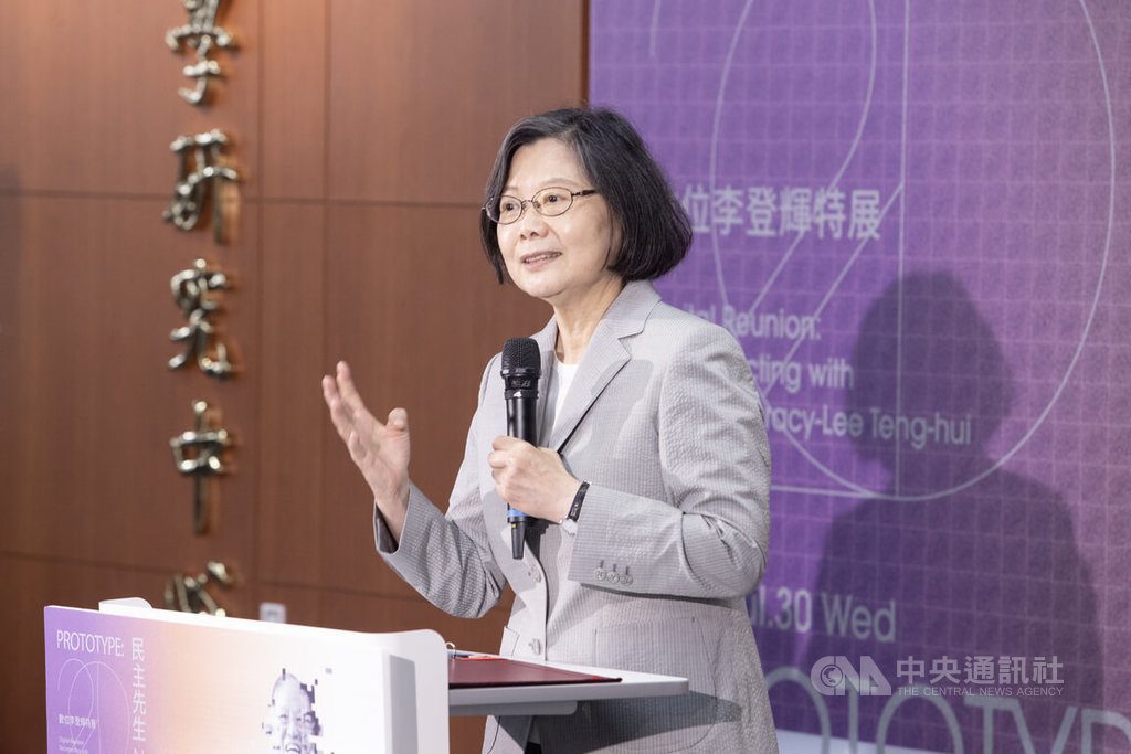 蔡英文:每一次人民參與民主行動 推動民主前進一大步 蔡英文:每一次人民參與民主行動 推動民主前進一大步