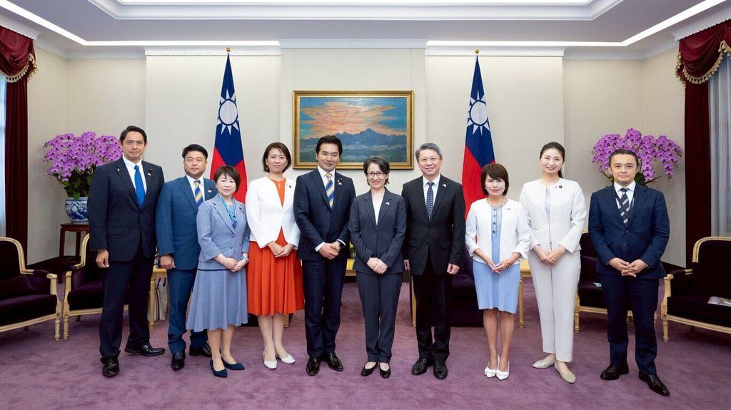 蕭副總統接見日本訪團 盼新世代國會力量持續交流 蕭副總統接見日本訪團 盼新世代國會力量持續交流