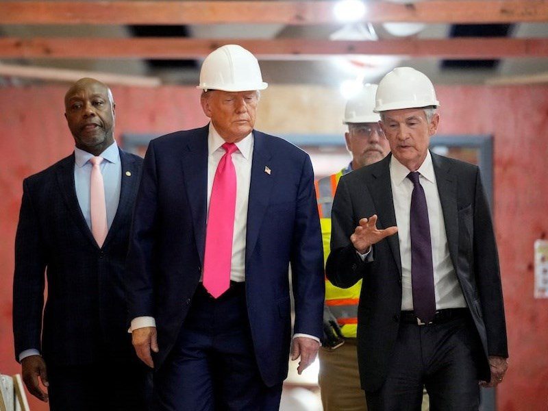 川普與聯準會主席因整修費用爭執 稱沒必要撤換他 川普與聯準會主席因整修費用爭執 稱沒必要撤換他