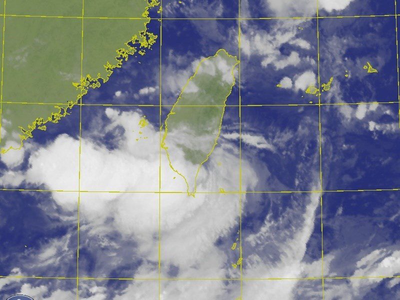 西南氣流與颱風環流影響 中南部嚴防致災性豪雨 西南氣流與颱風環流影響 中南部嚴防致災性豪雨