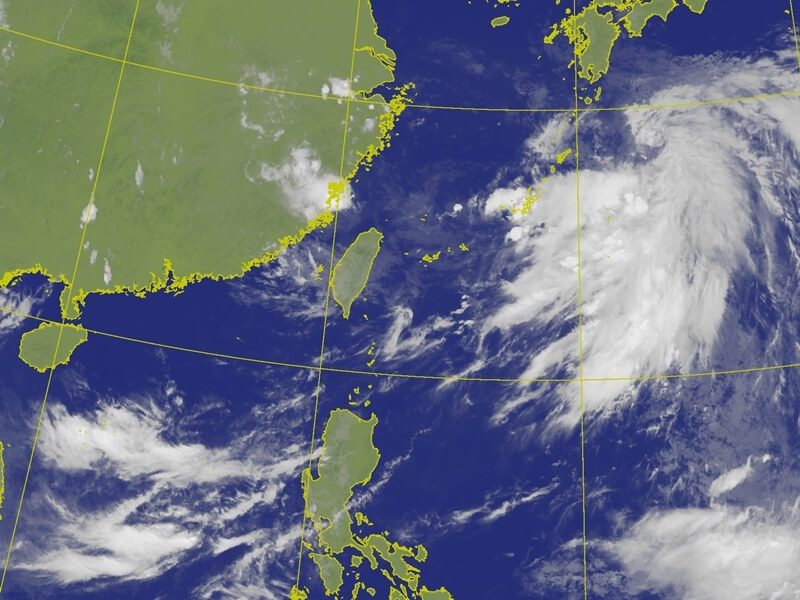 颱風竹節草減弱為低氣壓 下週西南風雨炸中南部 颱風竹節草減弱為低氣壓 下週西南風雨炸中南部