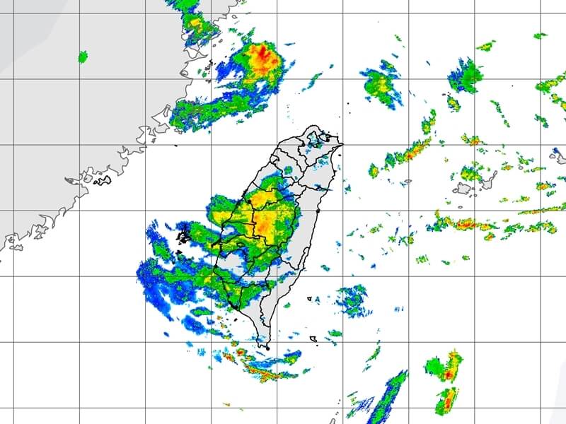 低壓帶影響 中南部降雨漸增留意局部大雨 低壓帶影響 中南部降雨漸增留意局部大雨