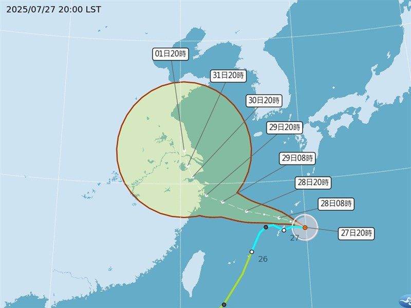 颱風竹節草「起死回生」 前一次為2021年盧碧 颱風竹節草「起死回生」 前一次為2021年盧碧