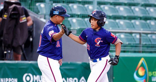U12世界盃棒球賽胡誠恩雙響砲 率台灣擊敗德國 U12世界盃棒球賽胡誠恩雙響砲 率台灣擊敗德國