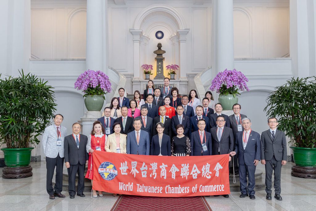 蕭副總統接見台商訪團 盼台美關稅儘速達成協議 蕭副總統接見台商訪團 盼台美關稅儘速達成協議