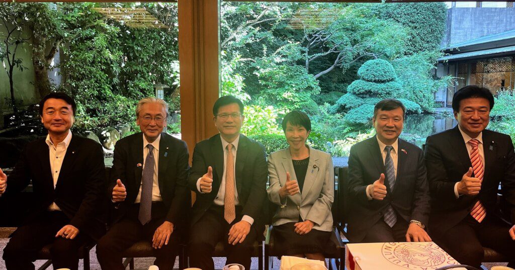 林佳龍赴日考察世博  與高市早苗會面引關注