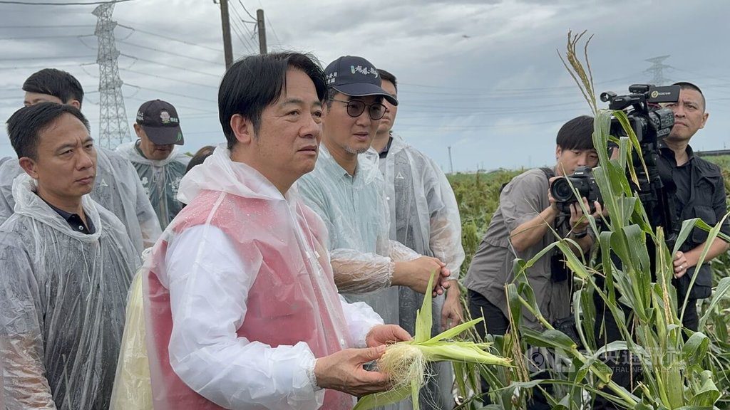 雲林農損勘災 總統:不分藍綠、以客觀角度解決 雲林農損勘災 總統:不分藍綠、以客觀角度解決