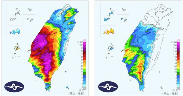 苗栗以南降雨持續 氣象署:5日西南氣流逐漸減弱 苗栗以南降雨持續 氣象署:5日西南氣流逐漸減弱