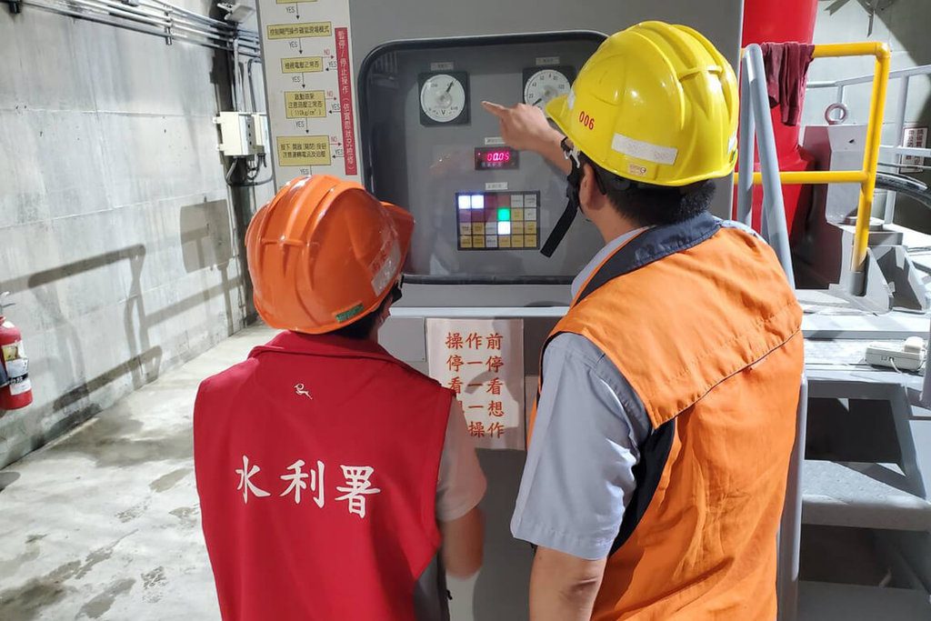 颱風楊柳進逼 曾文水庫加大調節放水 颱風楊柳進逼 曾文水庫加大調節放水