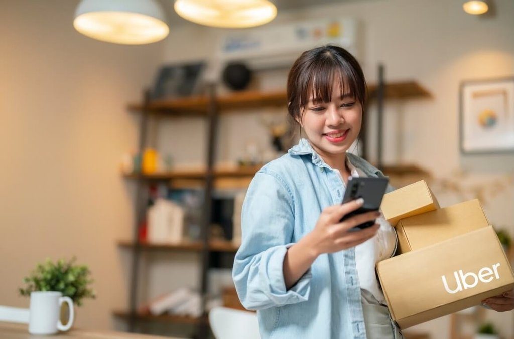 Uber擴大包裹運送服務 涵蓋全台16城市 Uber擴大包裹運送服務 涵蓋全台16城市