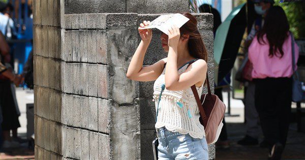 北市及中南部山區高溫36度 午後山區防大雨 北市及中南部山區高溫36度 午後山區防大雨