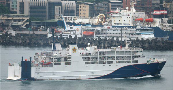 降雨影響海運 基隆-馬祖等2航線共4航次停航 降雨影響海運 基隆-馬祖等2航線共4航次停航