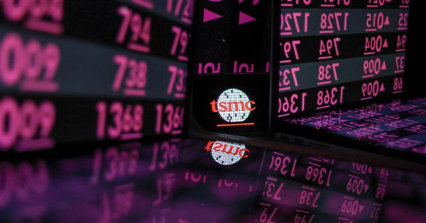 台積電創下新天價1195元 市值逼近31兆元 台積電創下新天價1195元 市值逼近31兆元