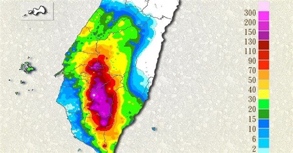 台南南化累積雨量達350毫米 吳德榮:中南部仍多雨 台南南化累積雨量達350毫米 吳德榮:中南部仍多雨